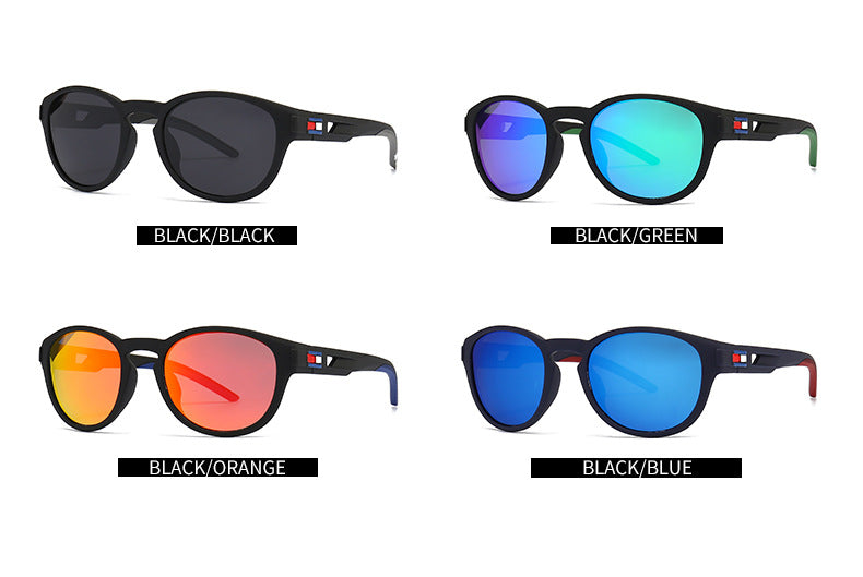 (6 Pack) Round Polarized Sunglasses 2260
