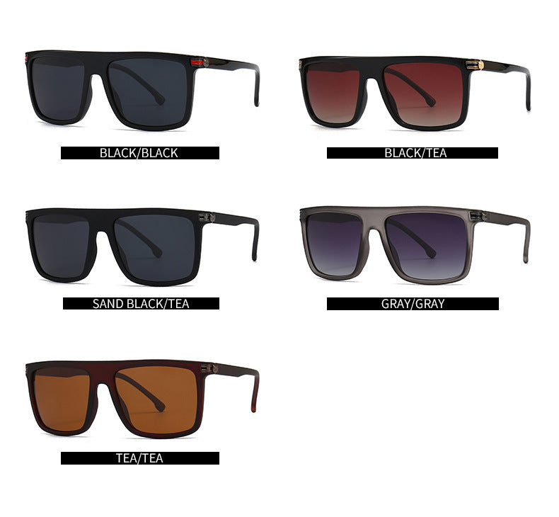 (6 Pack) Plastic Flattop Square Sunglasses 2291