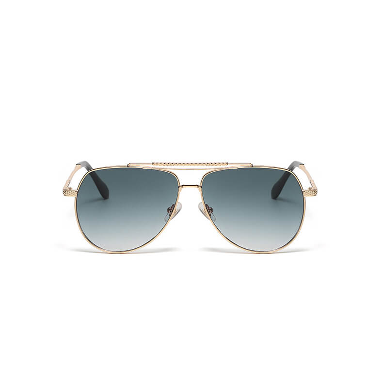 (6 Pack) Metal Aviator Sunglasses 8039