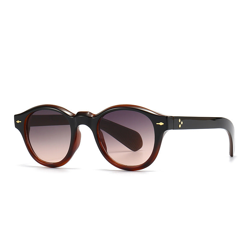 (6 Pack) Plastic Round Sunglasses 6033