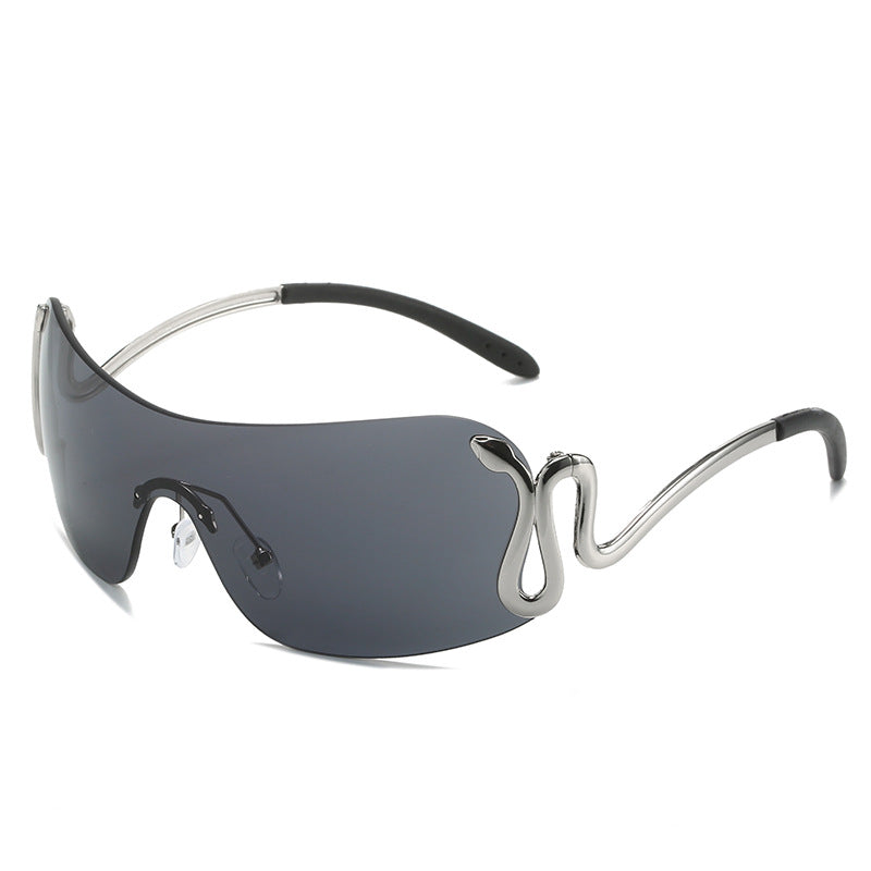 (6 Pack) Y2K Around Snake Sunglasses 3559