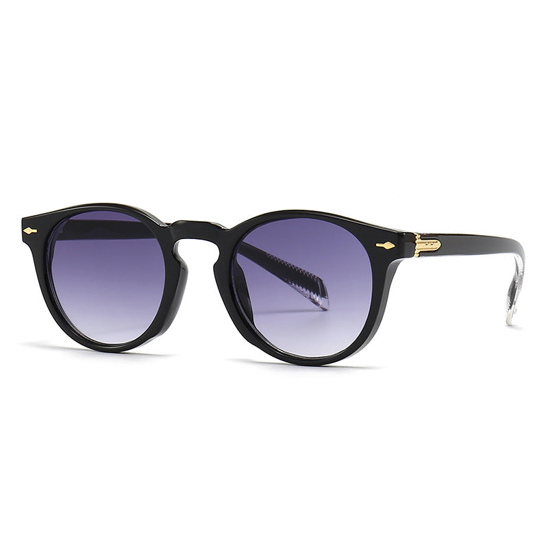 (6 Pack) Plastic Round Sunglasses 6018