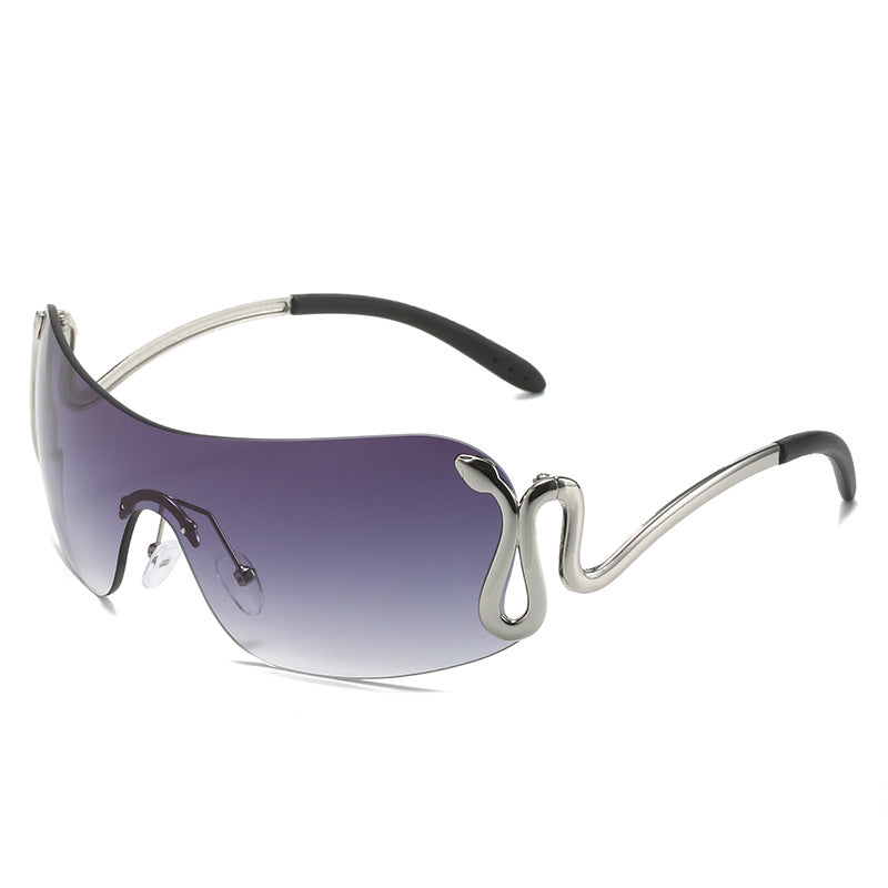 (6 Pack) Y2K Around Snake Sunglasses 3559