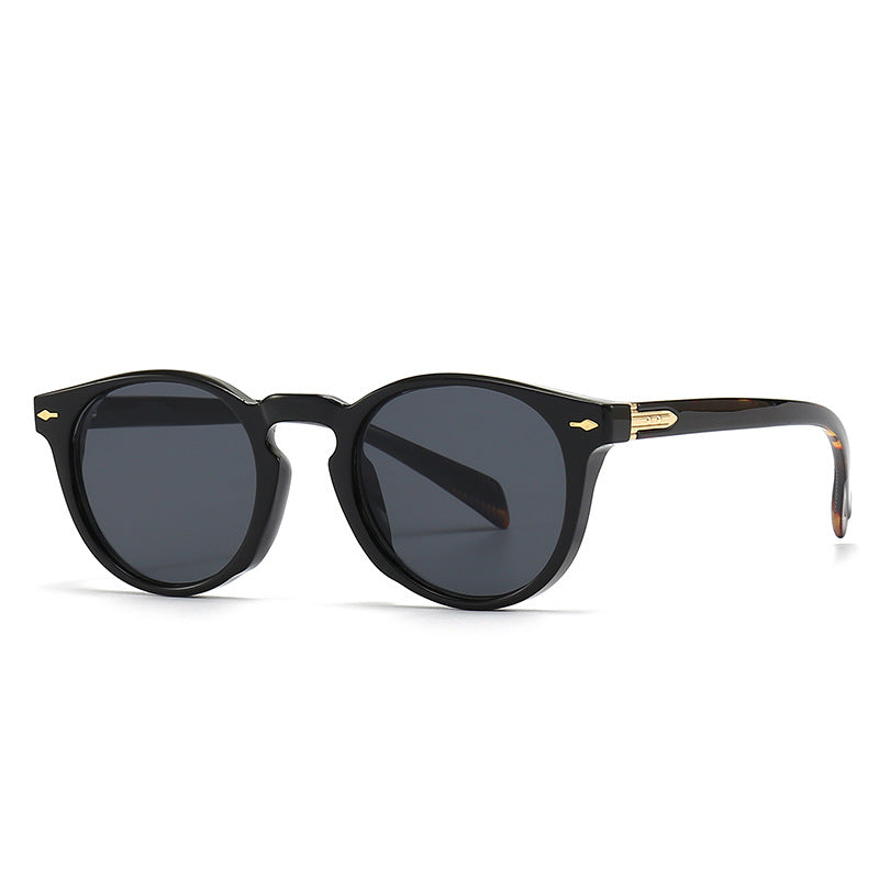 (6 Pack) Plastic Round Sunglasses 6018