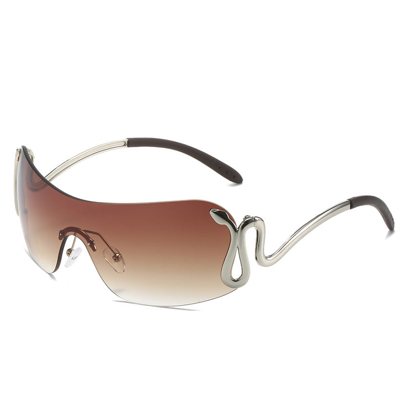 (6 Pack) Y2K Around Snake Sunglasses 3559