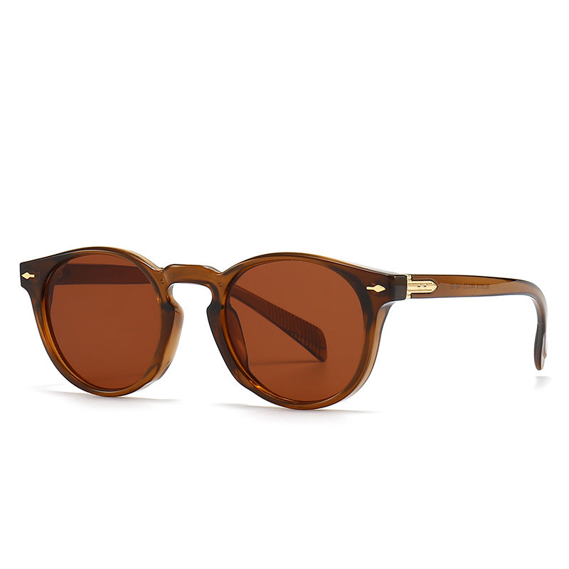 (6 Pack) Plastic Round Sunglasses 6018