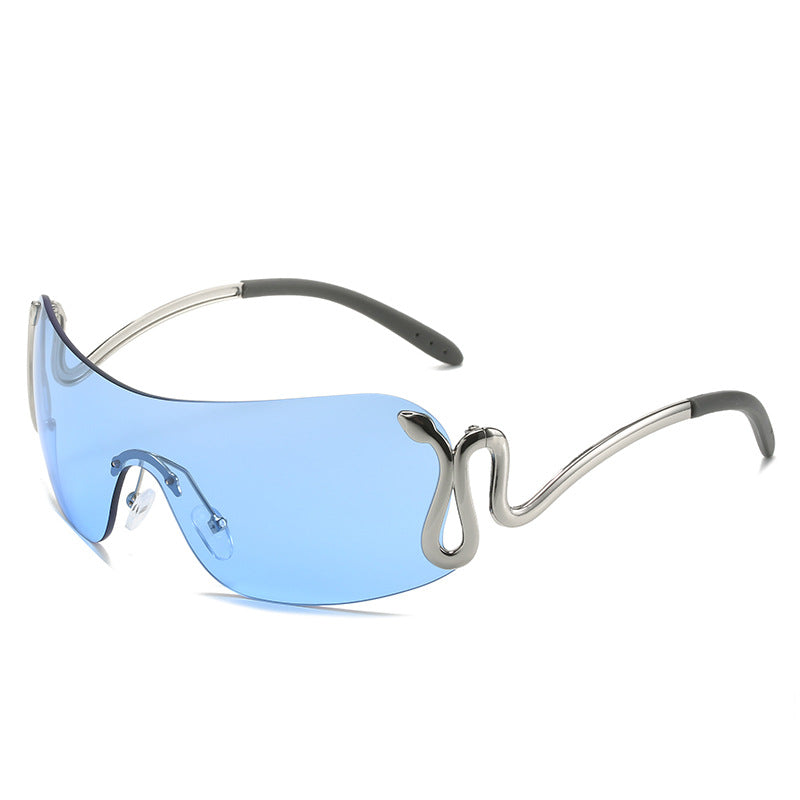 (6 Pack) Y2K Around Snake Sunglasses 3559