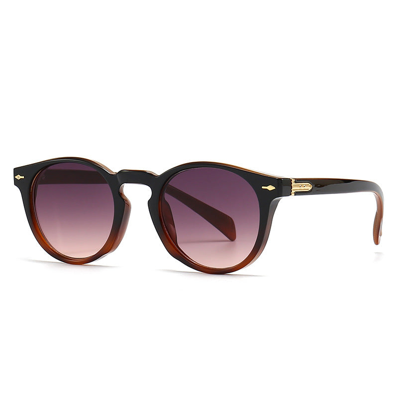 (6 Pack) Plastic Round Sunglasses 6018
