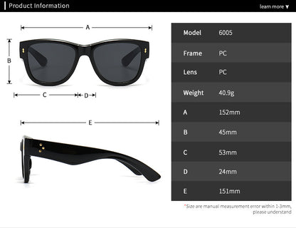 (6 Pack) Plastic Sunglasses 6005