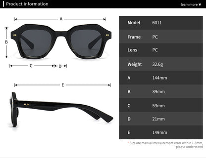 (6 Pack) Plastic Sunglasses 6011