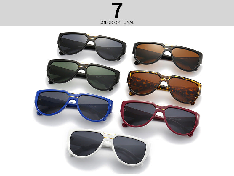 (6 Pack) Plastic Oversized Sunglasses 002