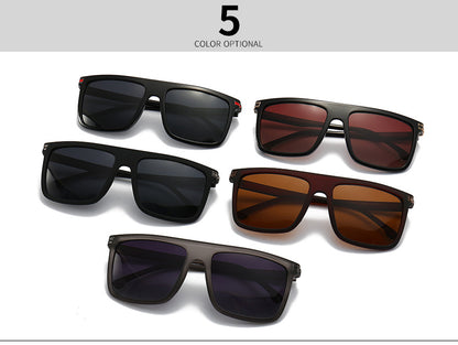 (6 Pack) Plastic Flattop Square Sunglasses 2291