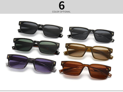 (6 Pack) Square Plastic Sunglasses 6041