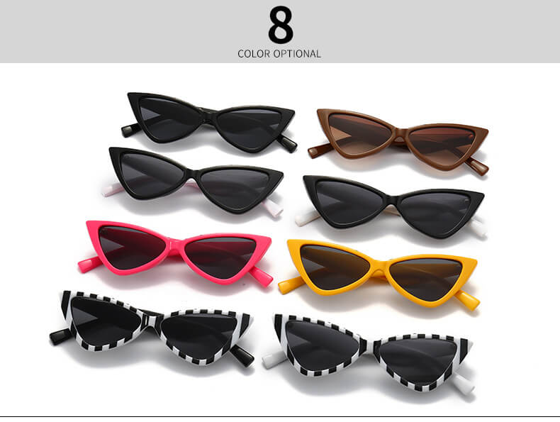 (6 Pack) Cat eye Sunglasses 1038