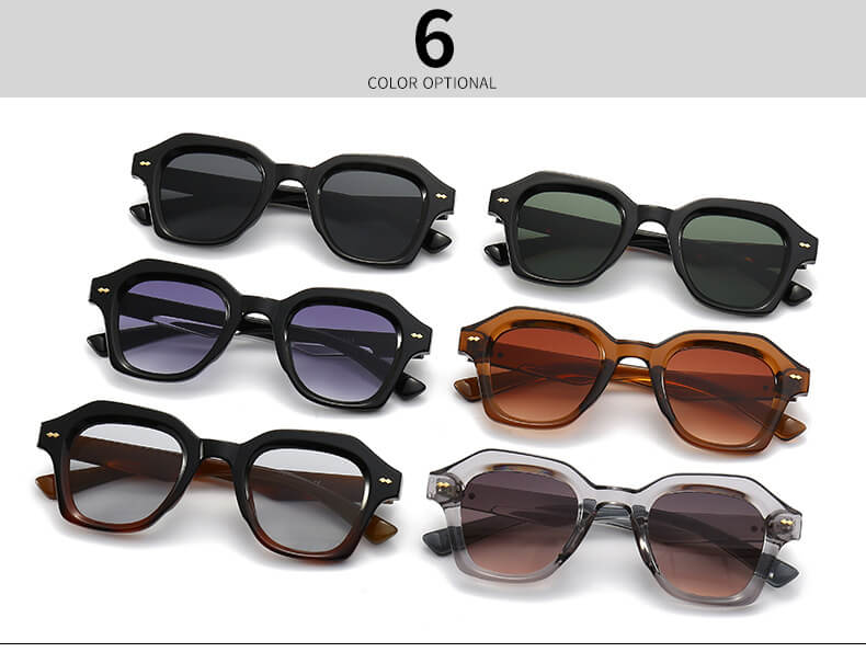 (6 Pack) Plastic Sunglasses 6011
