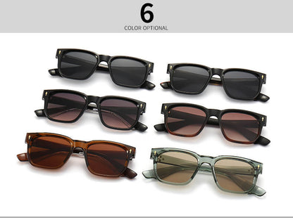 (6 Pack) Square Plastic Sunglasses 6040