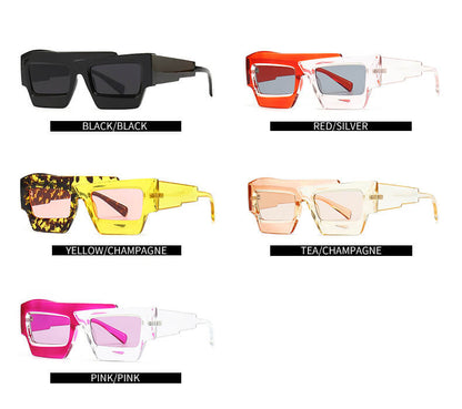 (6 Pack) Fashion Plastic Sunglasses 2124