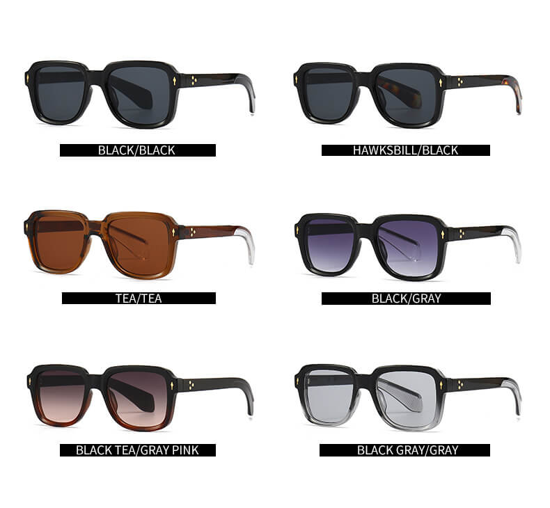 (6 Pack) Plastic Sunglasses 6038