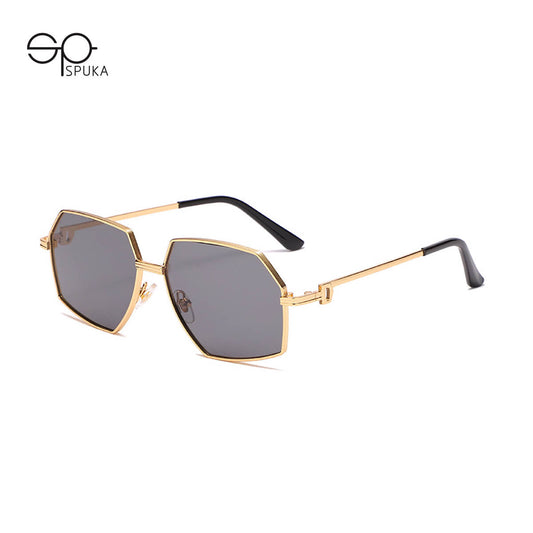 (6 Pack) Fashion Metal Sunglasses 8225