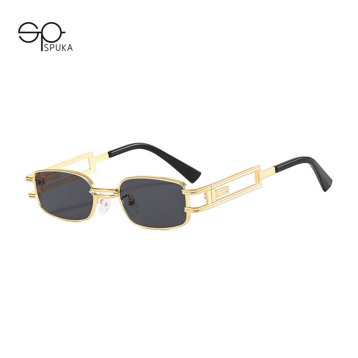 (6 Pack) Retro Metal Sunglasses 36082