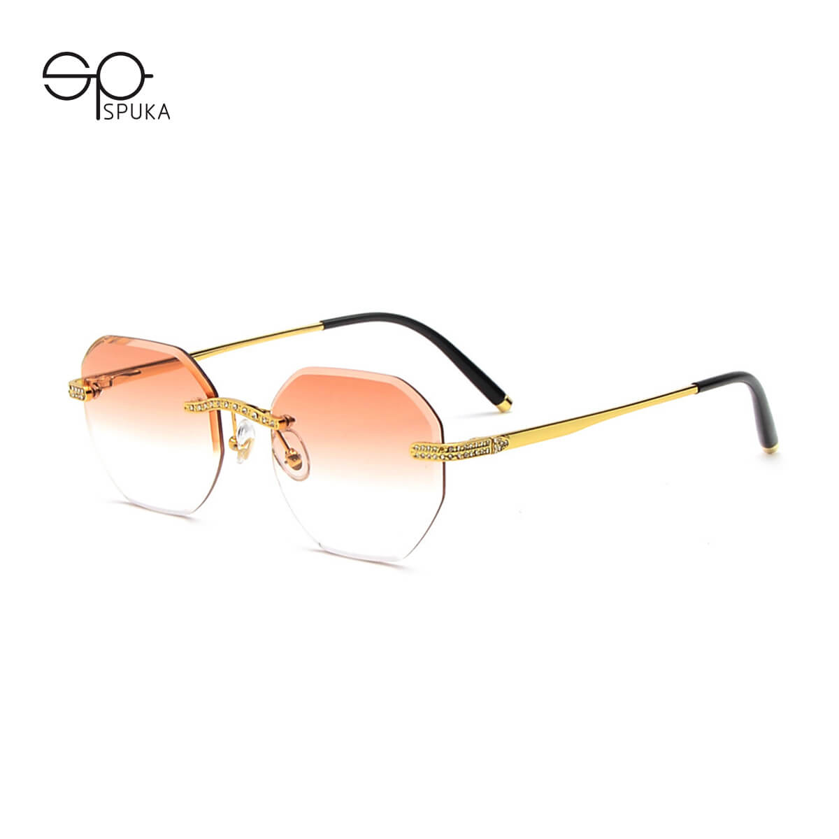 2015 Rimless Rhinestone Sunglasses(9 colors)