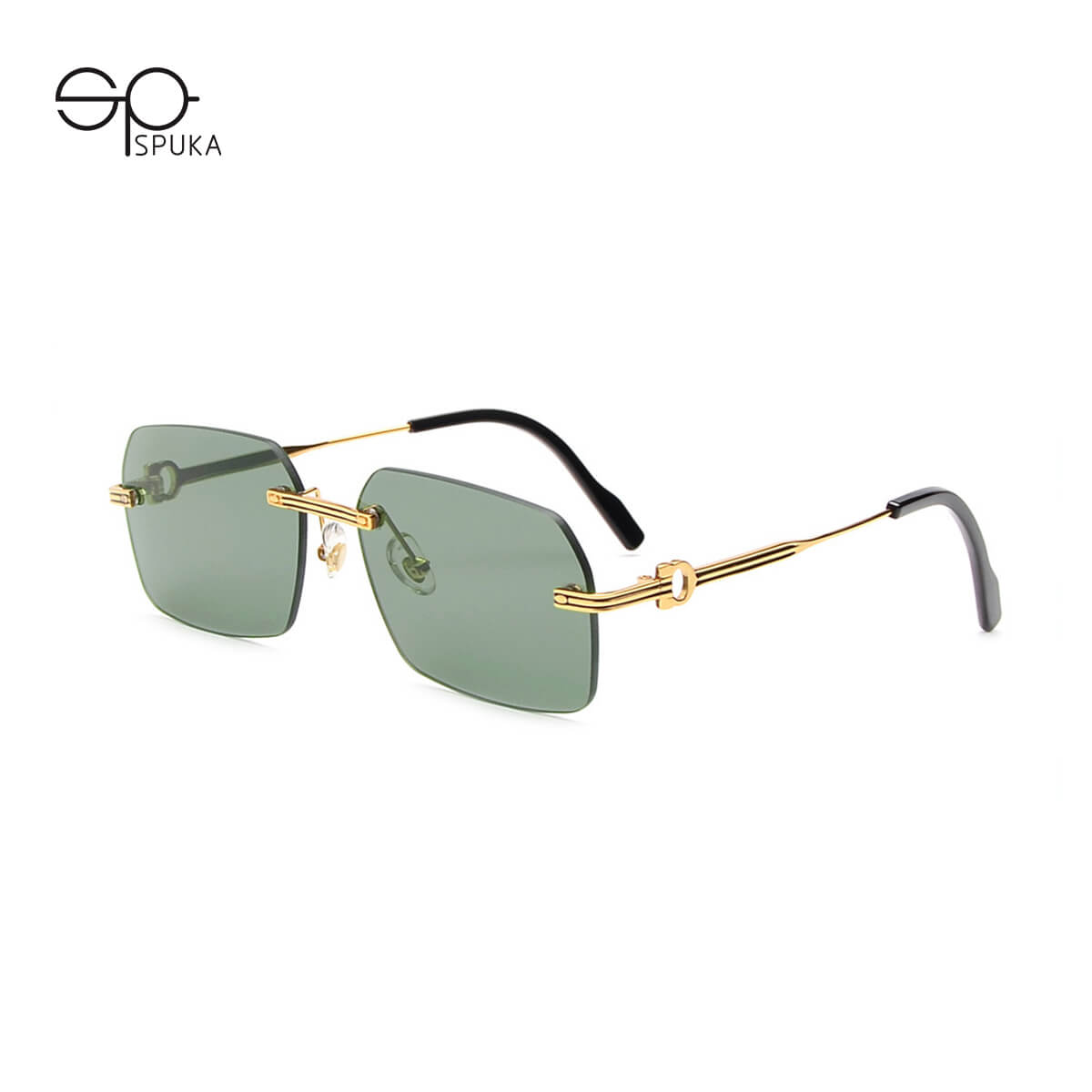 (6 Pack) Rimless Sunglasses 2006