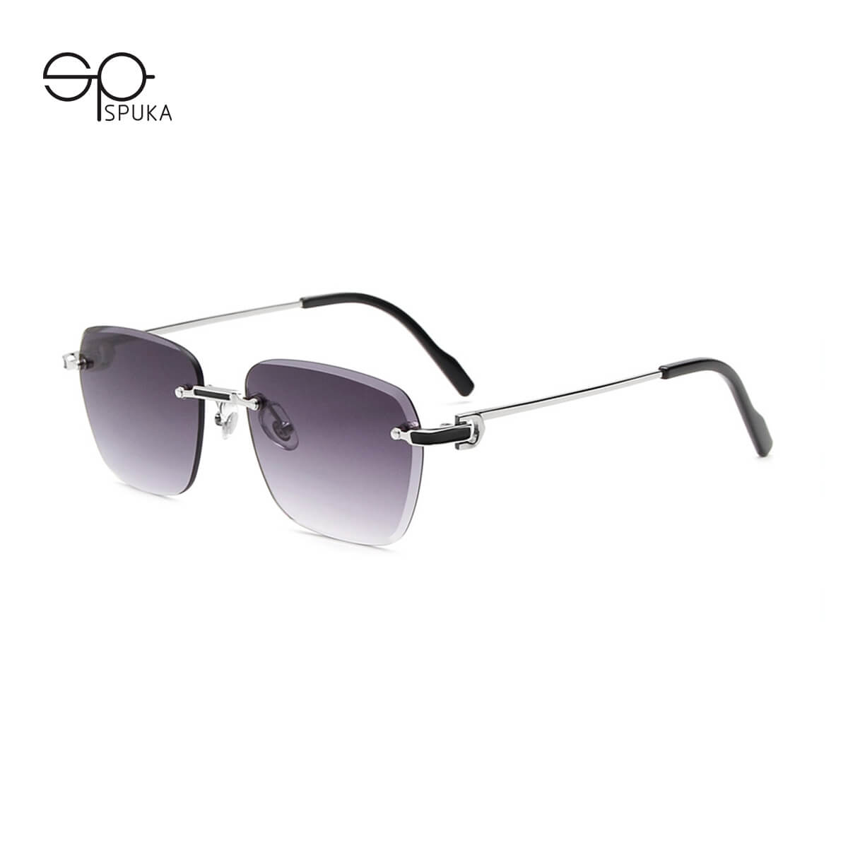 (6 Pack) Rimless Sunglasses 2009