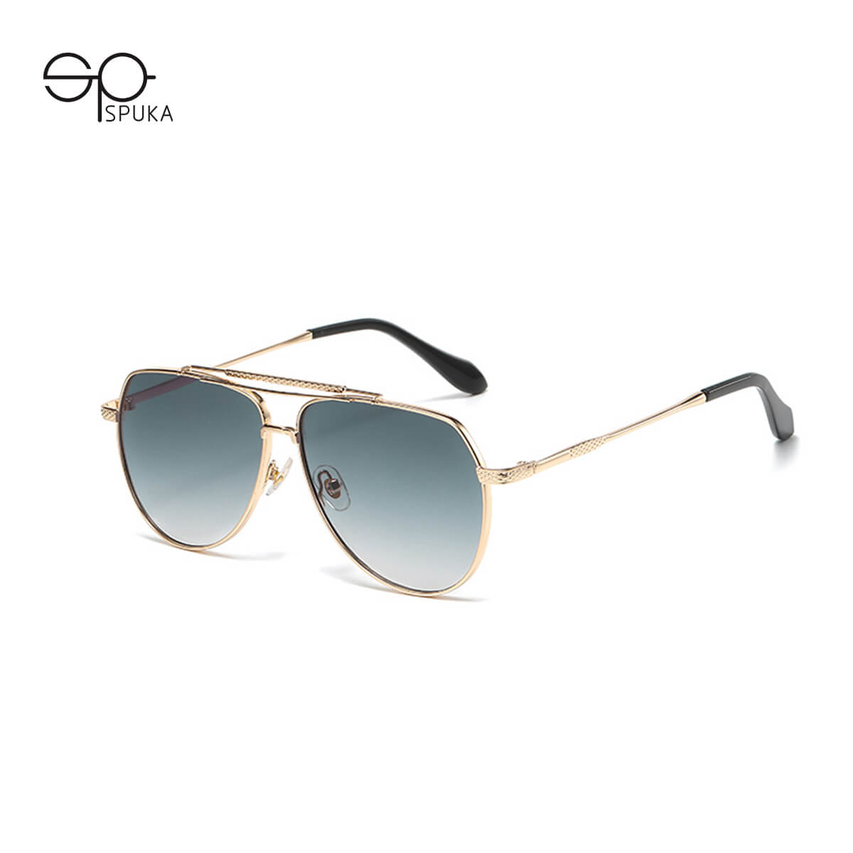 8039 Metal Aviator Sunglasses(4 colors)