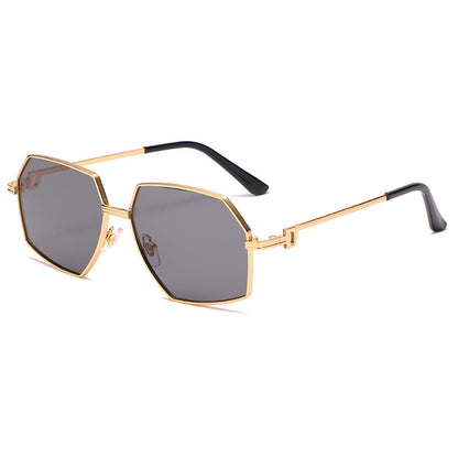 (6 Pack) Fashion Metal Sunglasses 8225