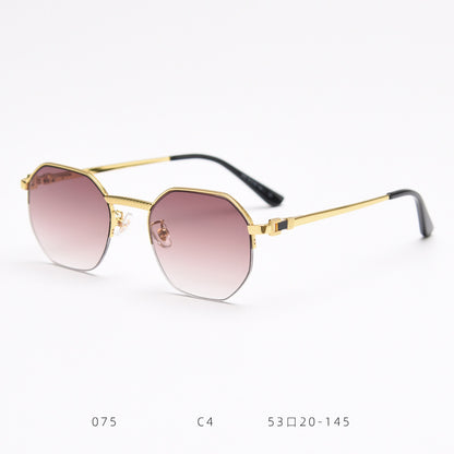 (6 Pack) Half-Frame Sunglasses D075