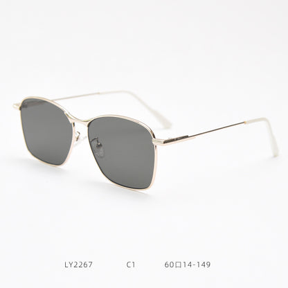 (6 Pack) Metal Nylon Sunglasses 2267