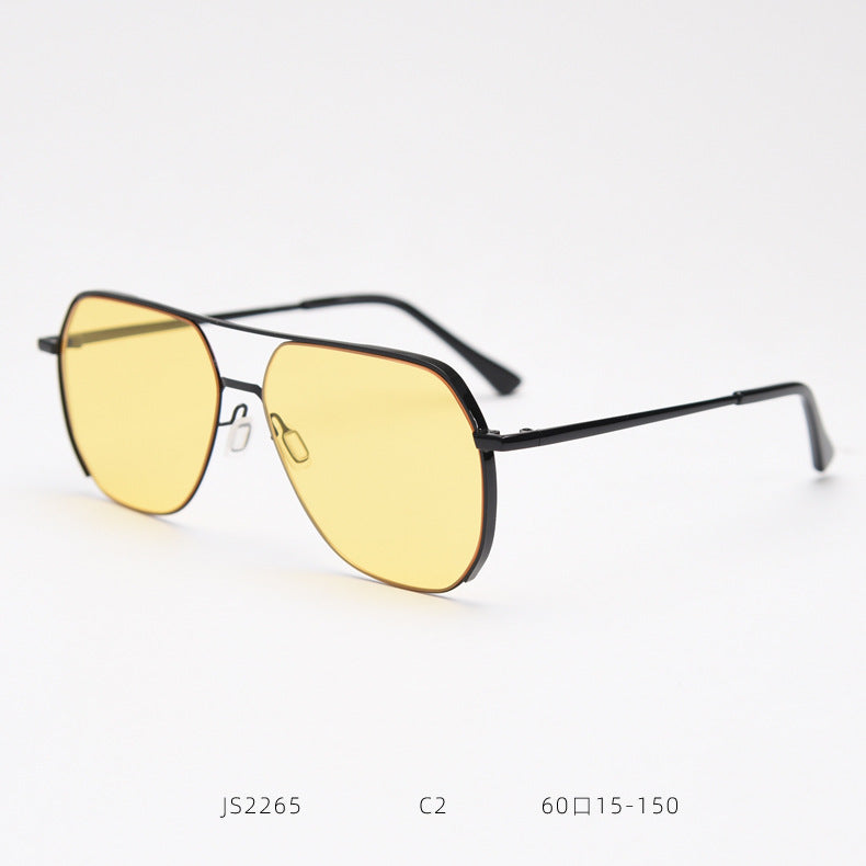 (6 Pack) Metal Nylon Sunglasses JS2265