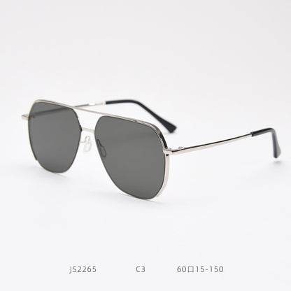 (6 Pack) Metal Nylon Sunglasses JS2265