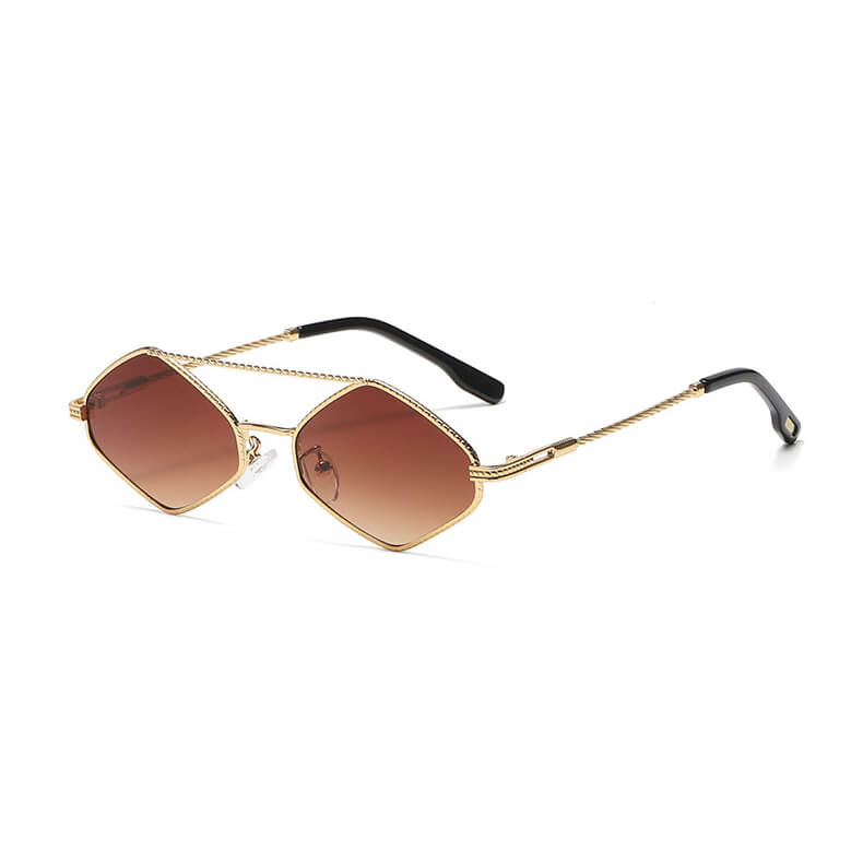 (6 Pack) Luxury Metal Sunglasses S8303