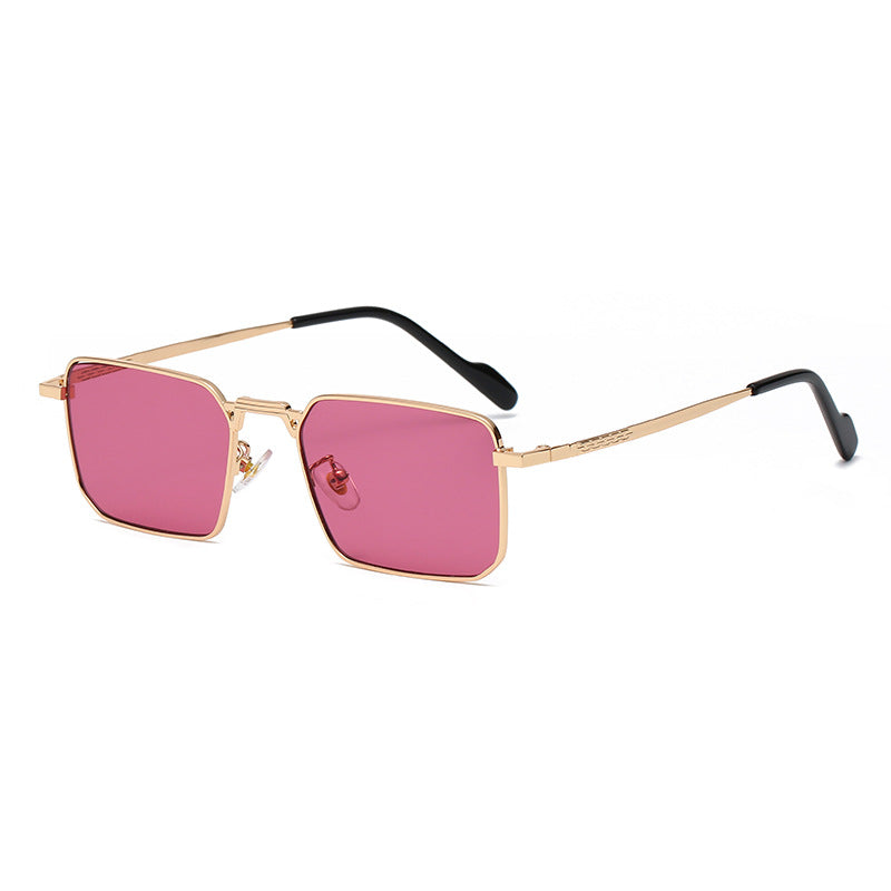 (6 Pack) Square Metal Sunglasses S714