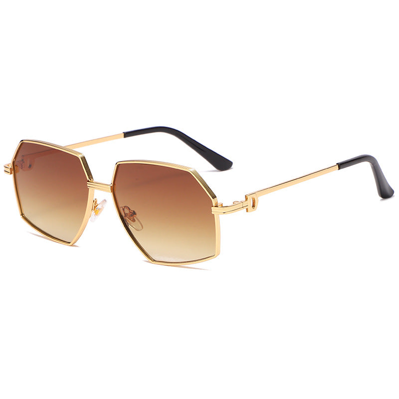 (6 Pack) Fashion Metal Sunglasses 8225