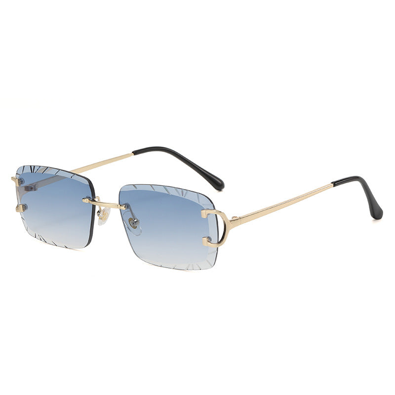 (6 Pack) Rimless Sunglasses 6018