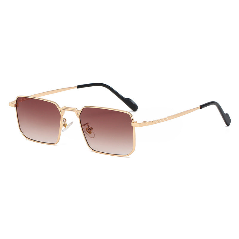 (6 Pack) Square Metal Sunglasses S714