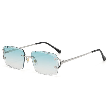 (6 Pack) Rimless Sunglasses 6018