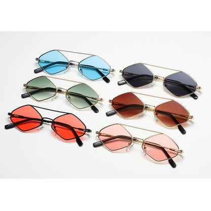 (6 Pack) Luxury Metal Sunglasses S8303