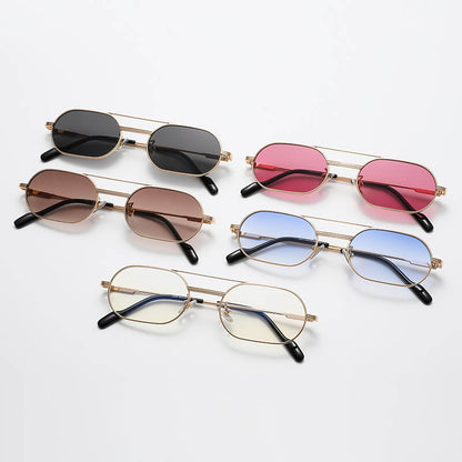 (6 Pack) Retro Metal Sunglasses S707