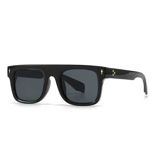 (6 Pack) Flat-top Square Sunglasses 6047