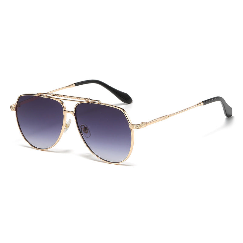 (6 Pack) Metal Aviator Sunglasses 8039