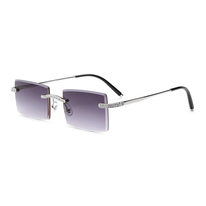 2016 Rimless Rhinestone Sunglasses(9 colors)