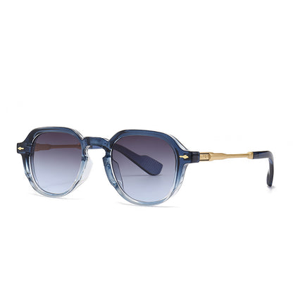 (6 Pack) Round Aviator Sunglasses 6068