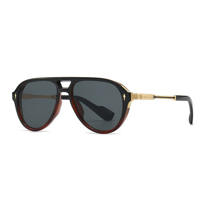 6052 Flat-top Aviator Sunglasses