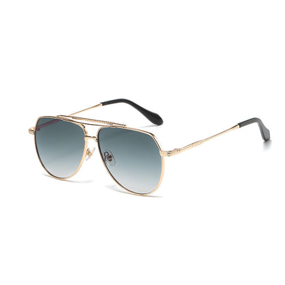 8039 Metal Aviator Sunglasses(4 colors)