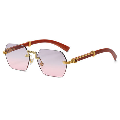 (6 Pack) Rimless Sunglasses 6022