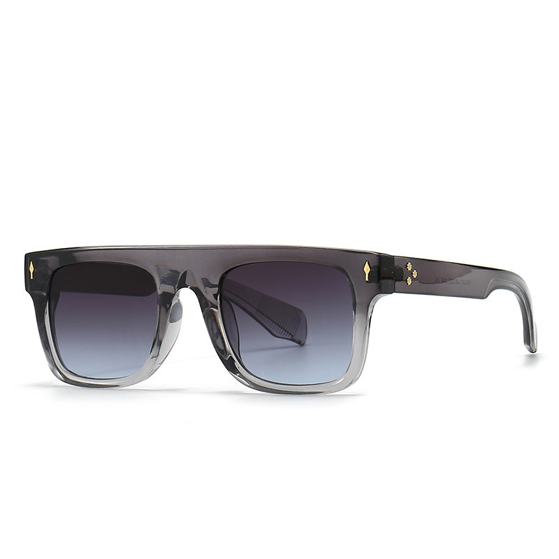 (6 Pack) Flat-top Square Sunglasses 6047