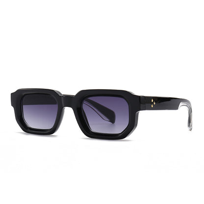 (6 Pack) Square Rivets Sunglasses 35100